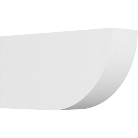Ekena Millwork Standard Durham Architectural Grade PVC Rafter Tail, 4"W X 8"H X 16"L RFTP04X08X16DUR